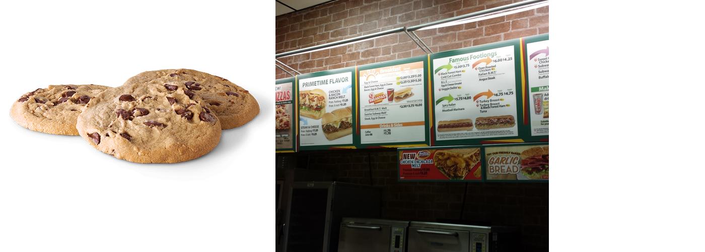 Subway Menu