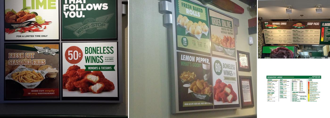 Wingstop Menu