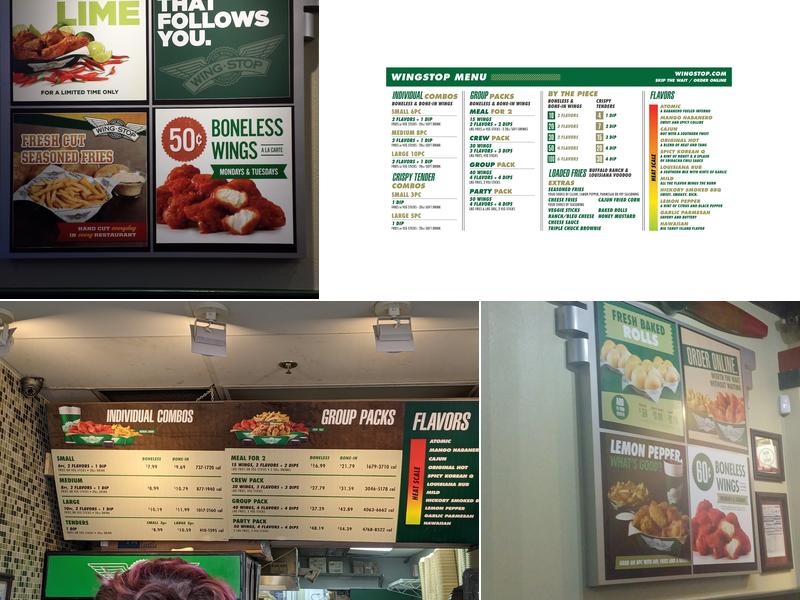 Wingstop Menu