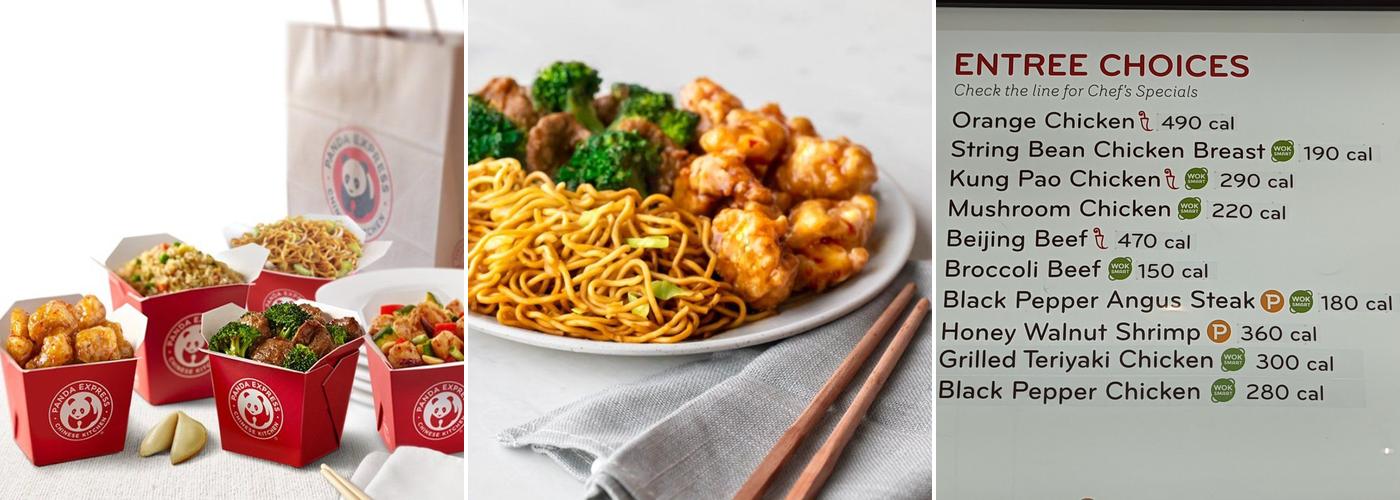 Panda Express Menu