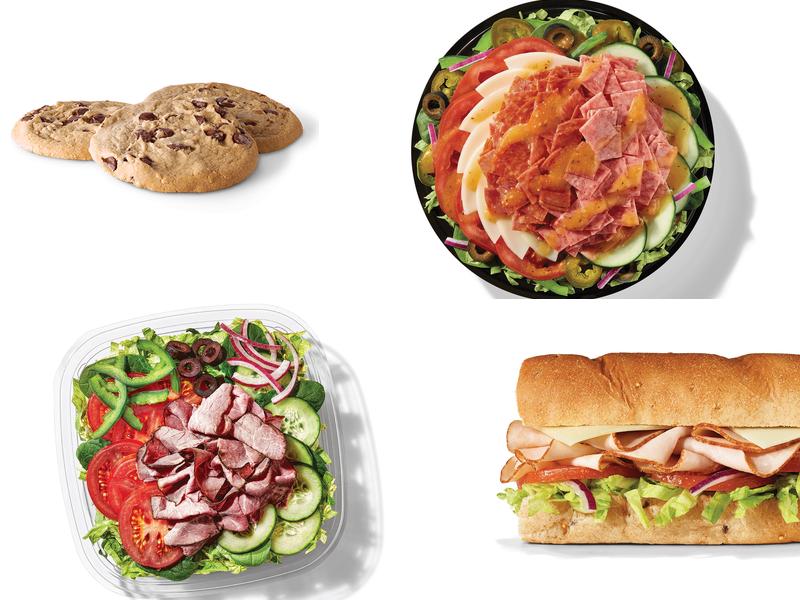Subway Menu