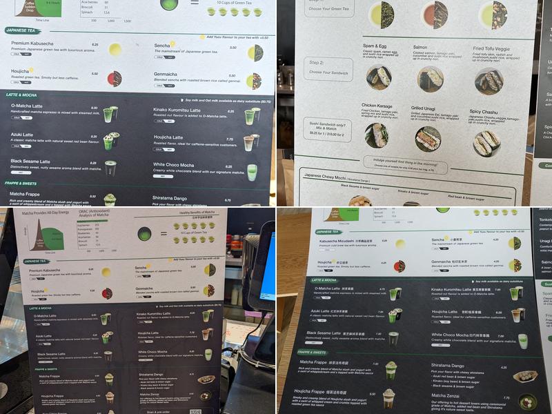 Tsujiri OpenRoad Toyota Richmond Menu