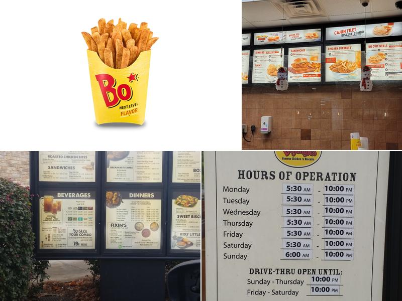 Bojangles Menu