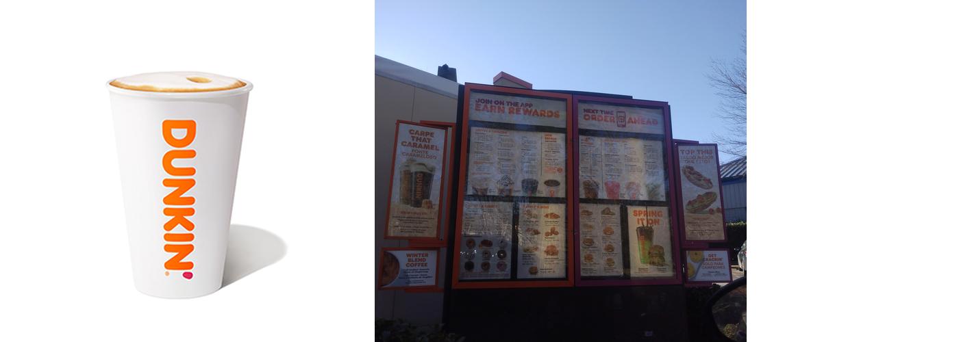 Dunkin' Menu