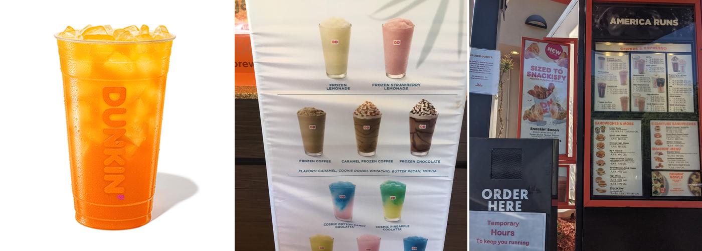 Dunkin' Menu