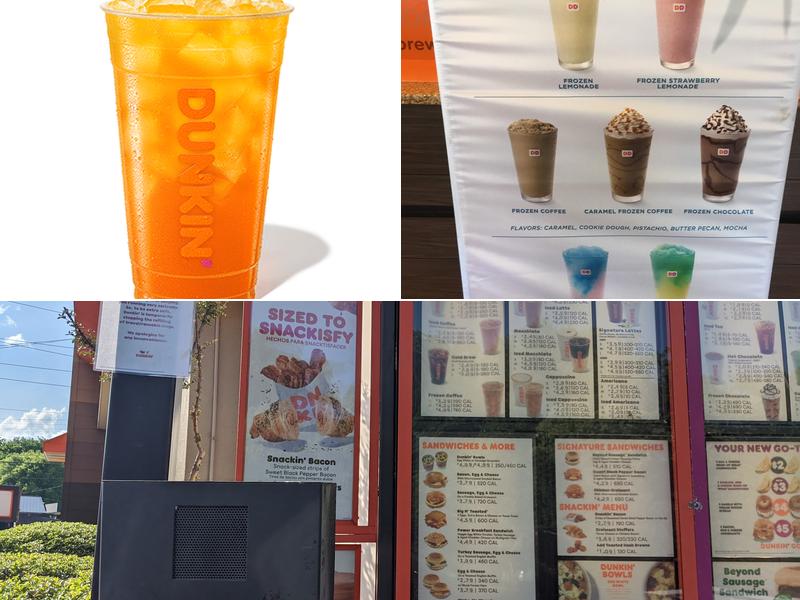 Dunkin' Menu