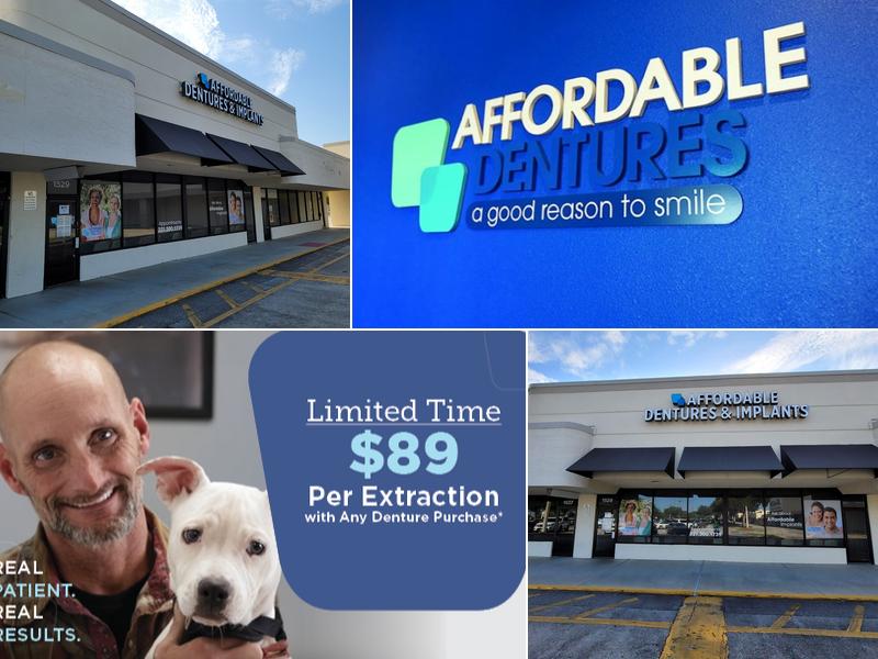 Affordable Dentures & Implants