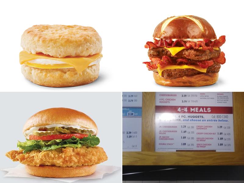 Wendy's Menu