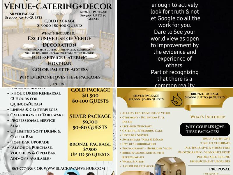 Essential Catering Solutions Menu