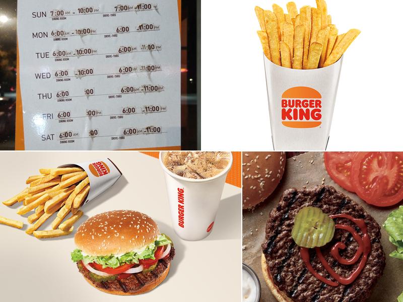 Burger King Menu