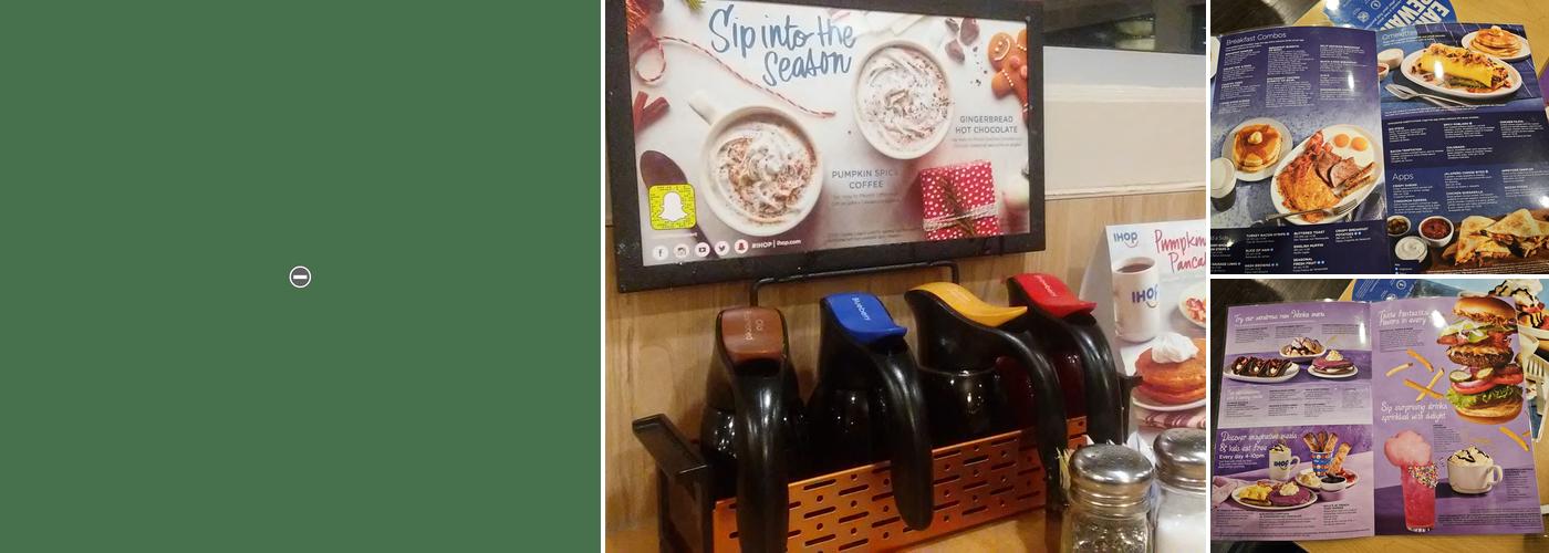 IHOP Menu