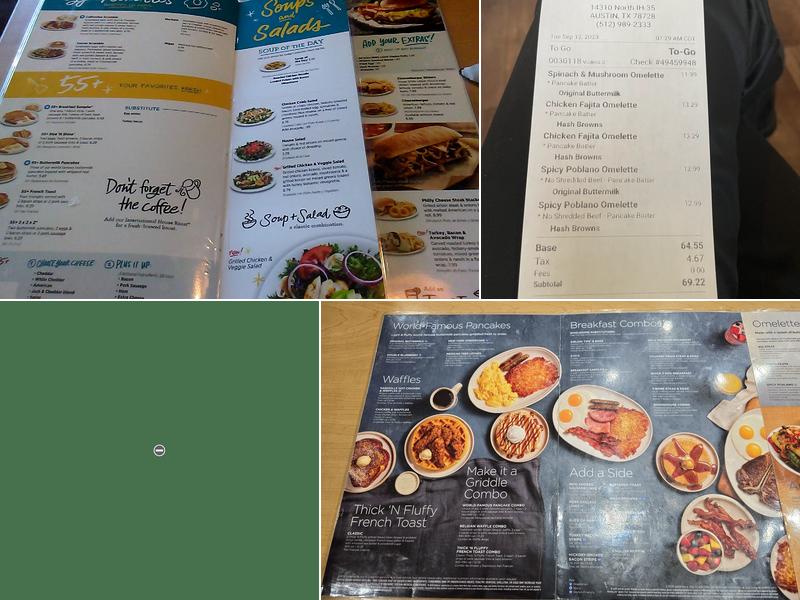 IHOP Menu