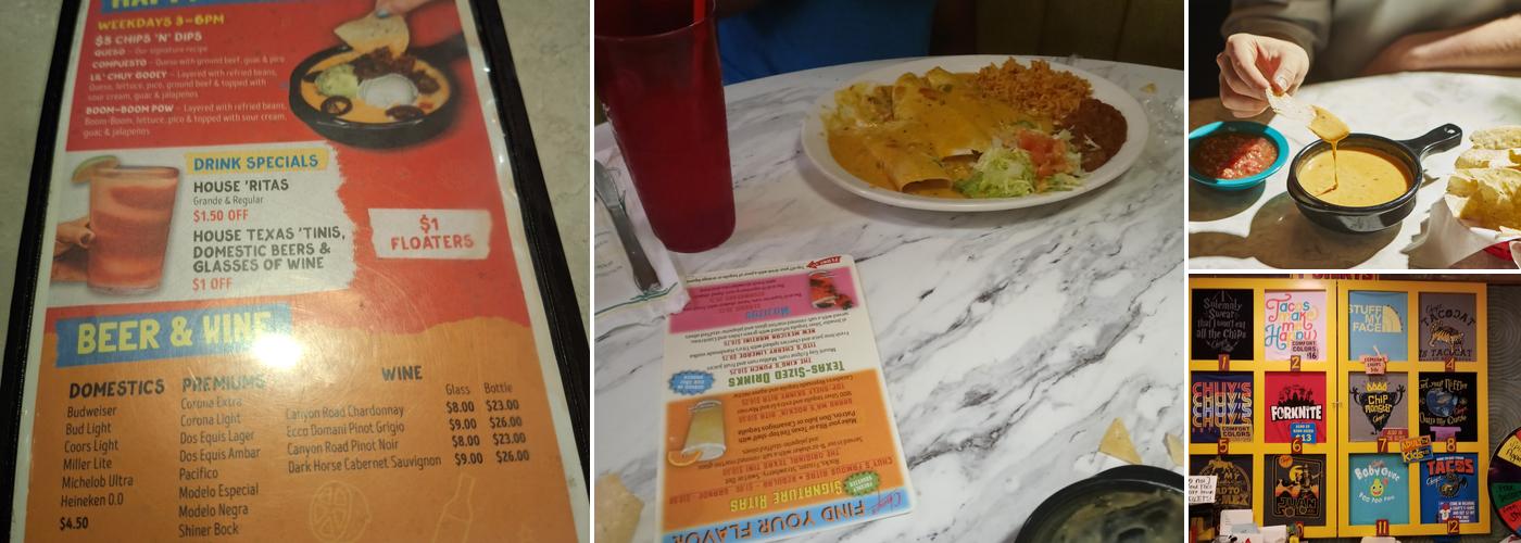 Chuy's Menu