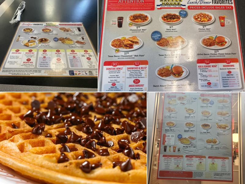 Waffle House Menu