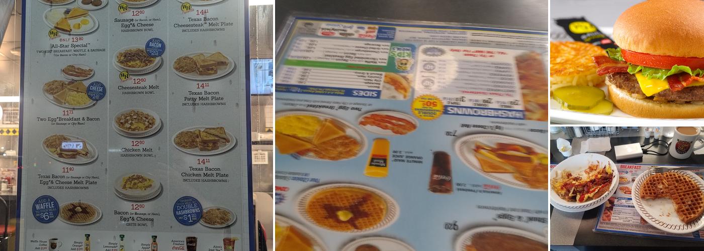 Waffle House Menu