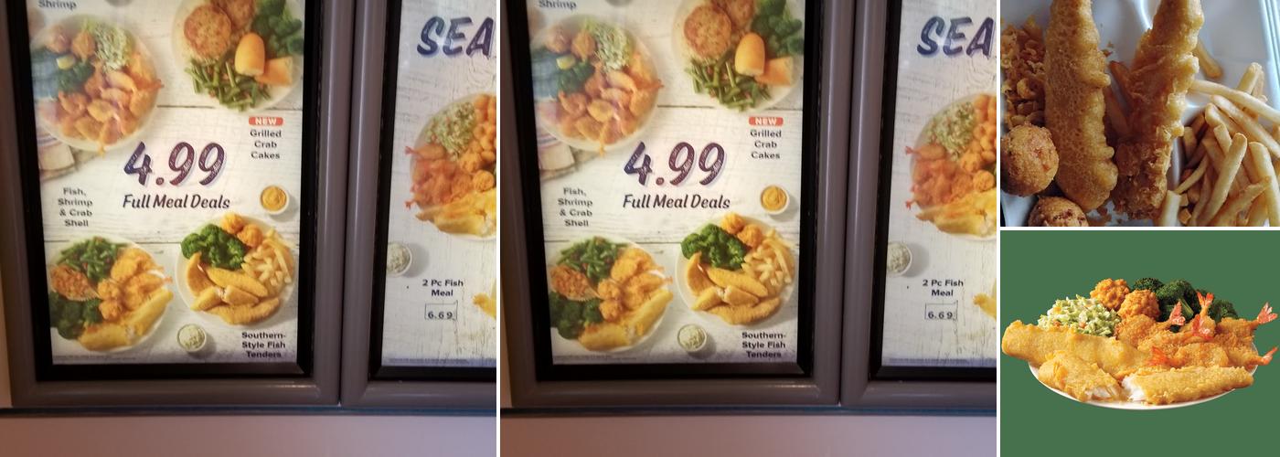 Captain D's Menu