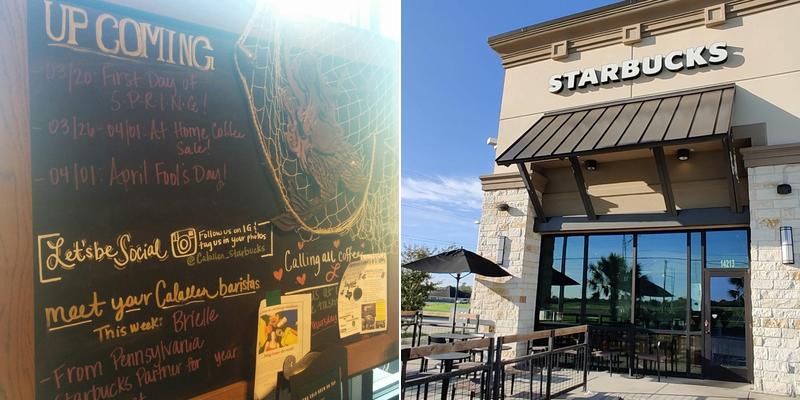 Starbucks Menu