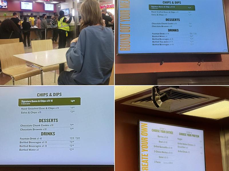 QDOBA Mexican Eats Menu