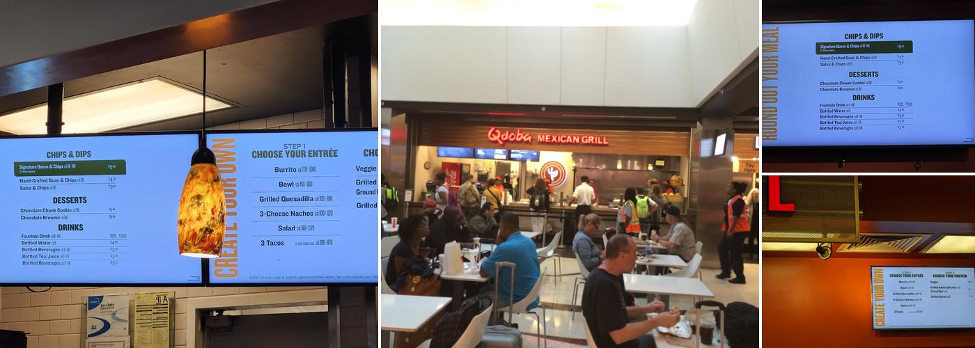 QDOBA Mexican Eats Menu