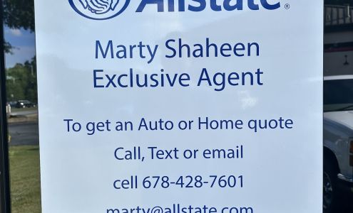 Marty Shaheen: Allstate Insurance