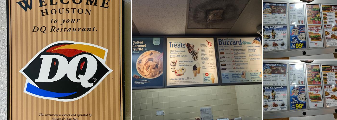 Dairy Queen Menu