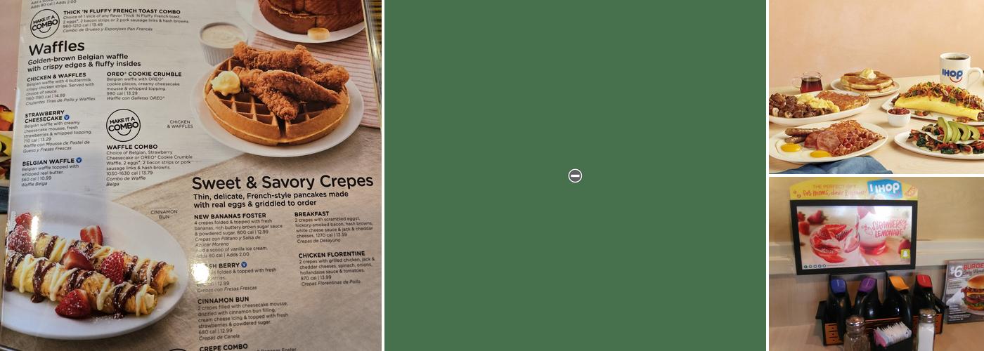 IHOP Menu