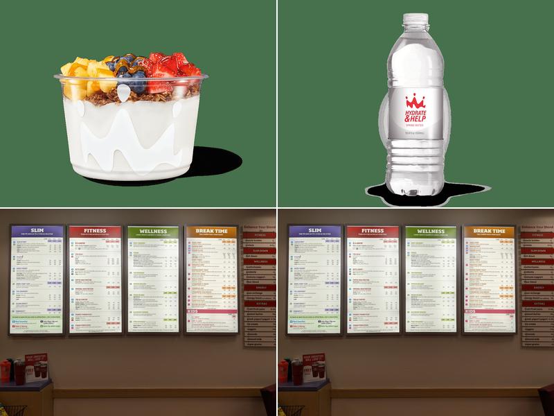 Smoothie King Menu