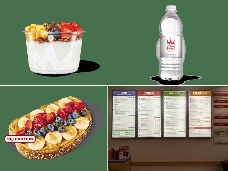 Smoothie King Menu