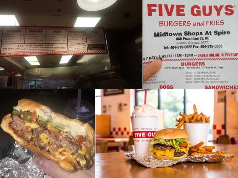 Five Guys Menu