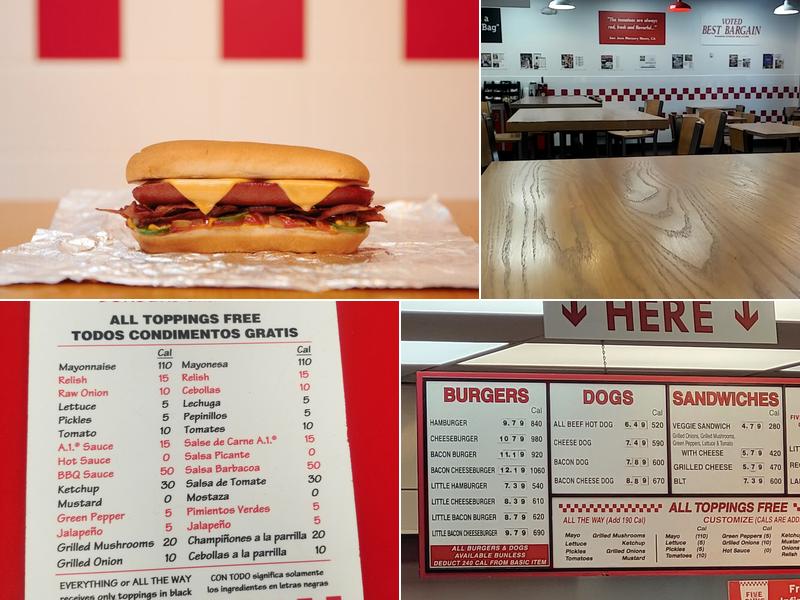 Five Guys Menu