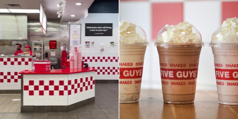 Five Guys Menu