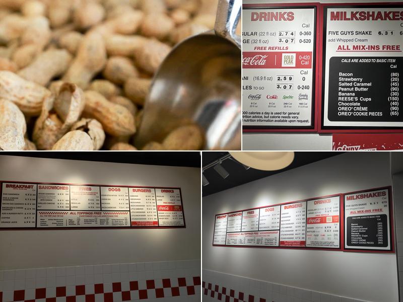 Five Guys Menu