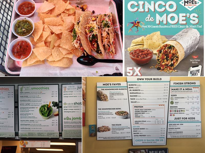 Moe's Southwest Grill Menu