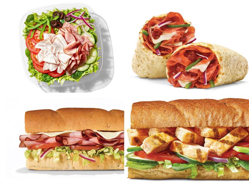 Subway Menu