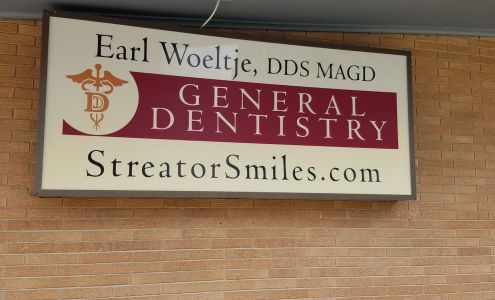 Earl Woeltje, DDS 712 N Bloomington St, Streator Illinois 61364