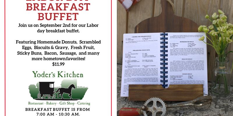 Echo Printers / Kitchen of Doris Yoder Menu