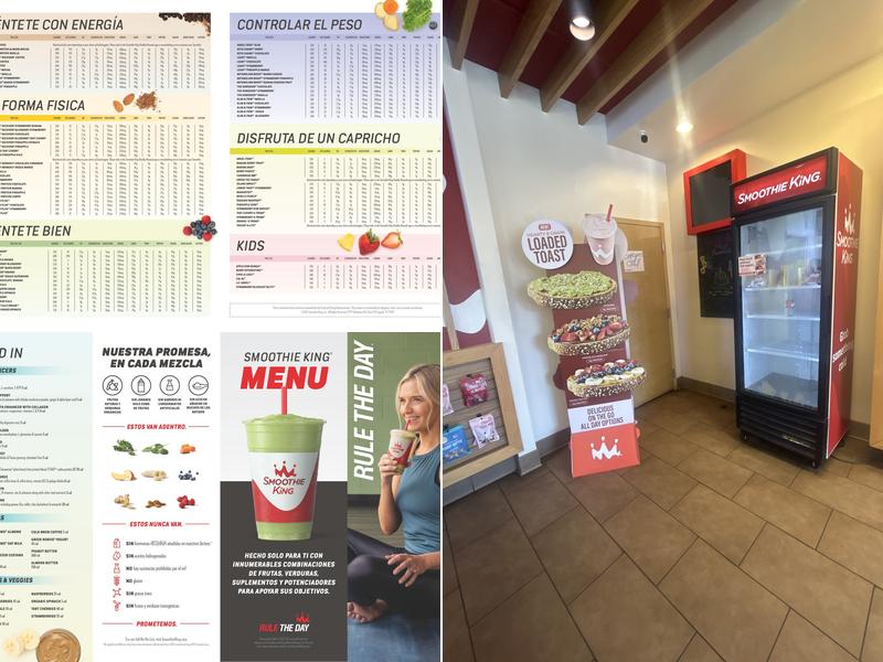Smoothie King Menu