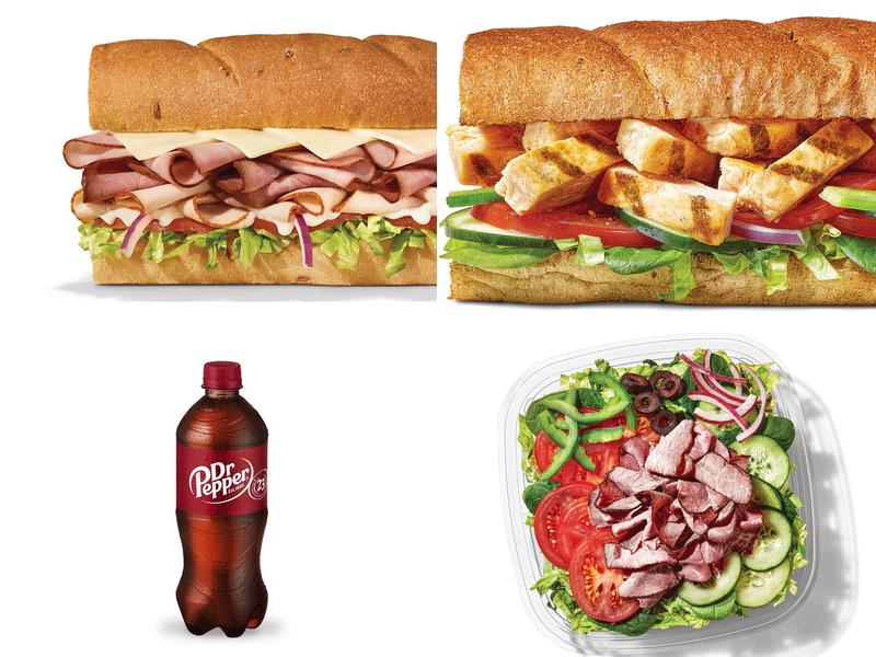 Subway Menu