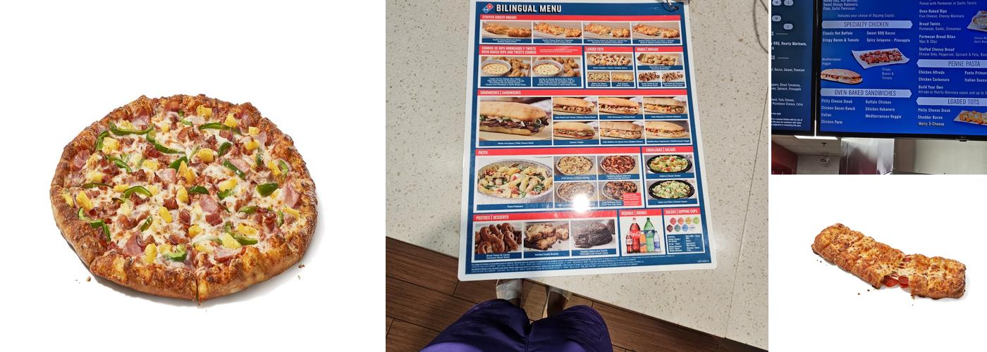 Domino's Pizza Menu