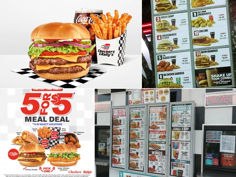 Checkers Menu
