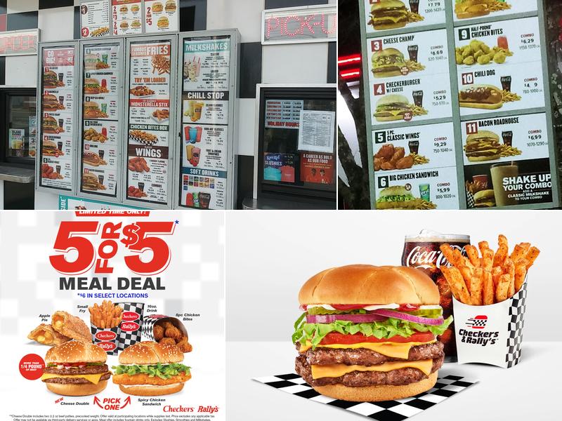 Checkers Menu