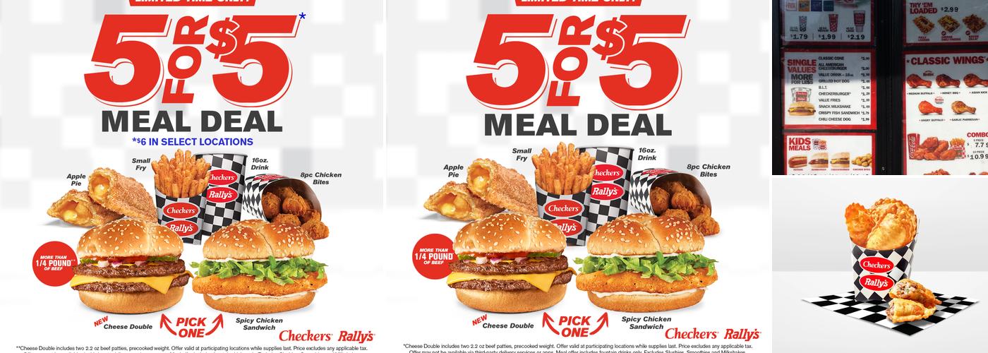 Checkers Menu