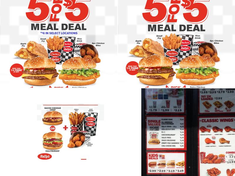 Checkers Menu