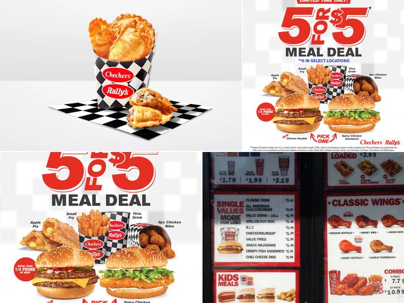 Checkers Menu