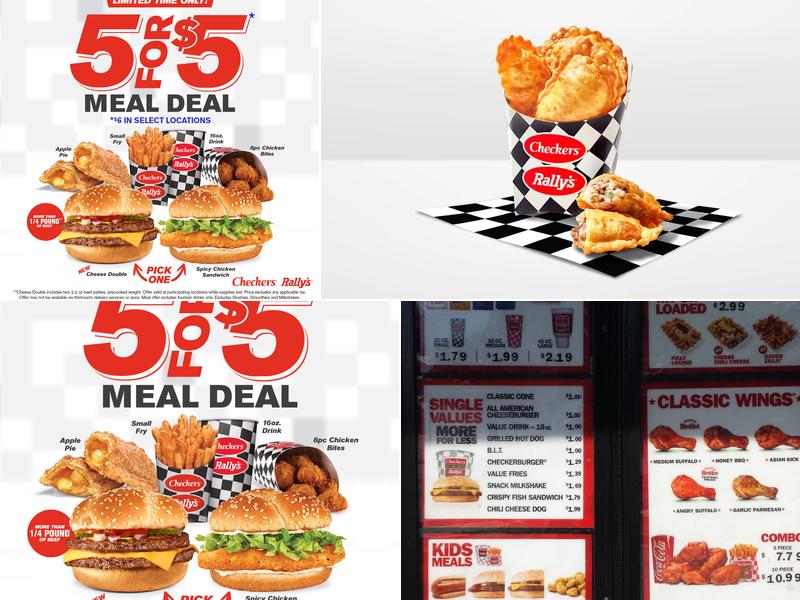 Checkers Menu