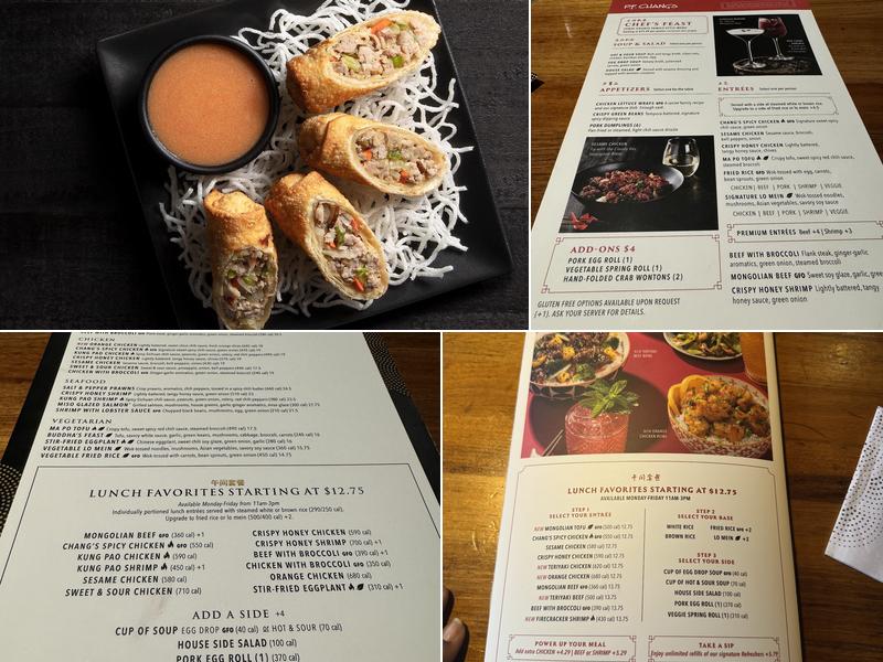P.F. Chang's Menu