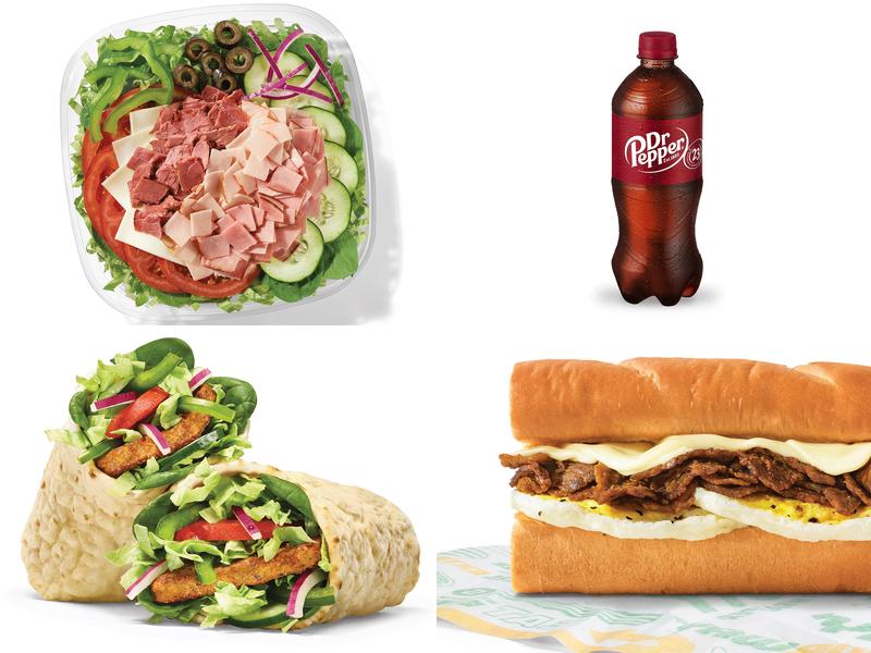 Subway Menu