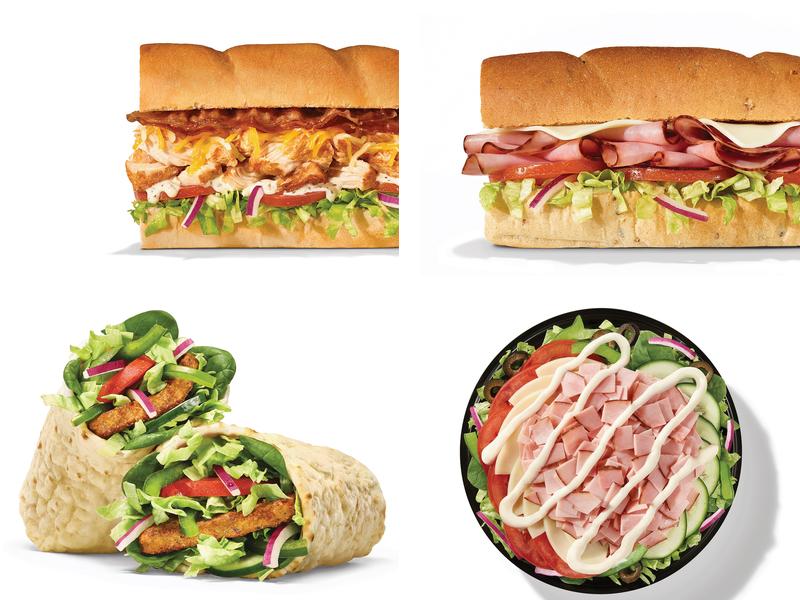 Subway Menu