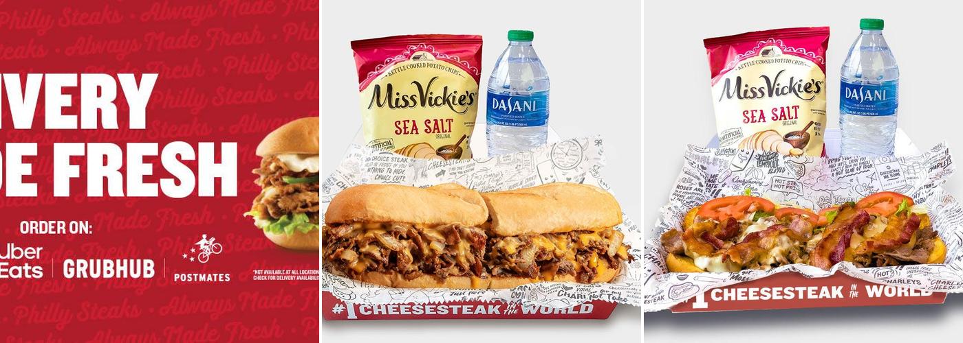 Charleys Cheesesteaks and Wings Menu
