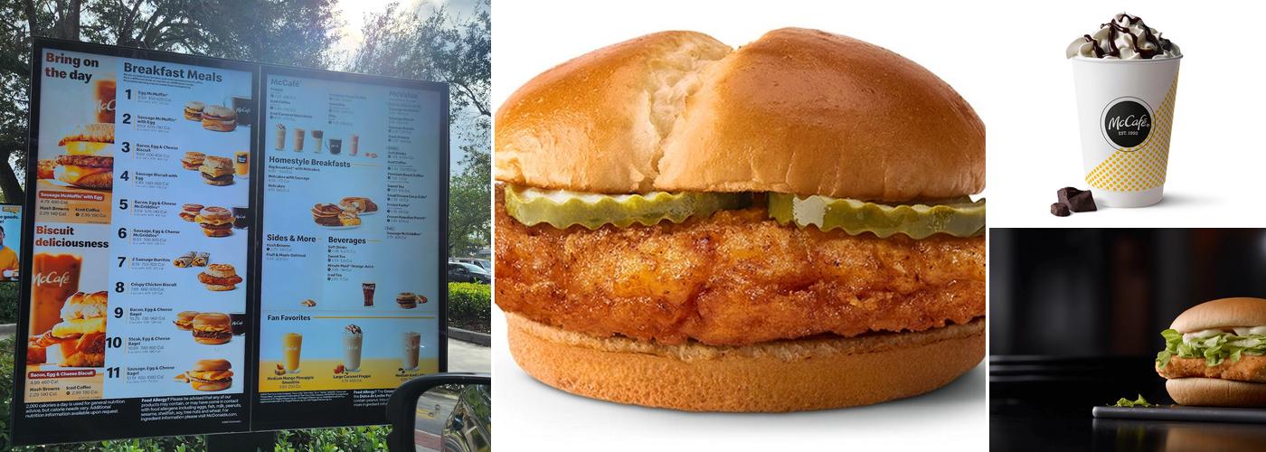 McDonald's Menu